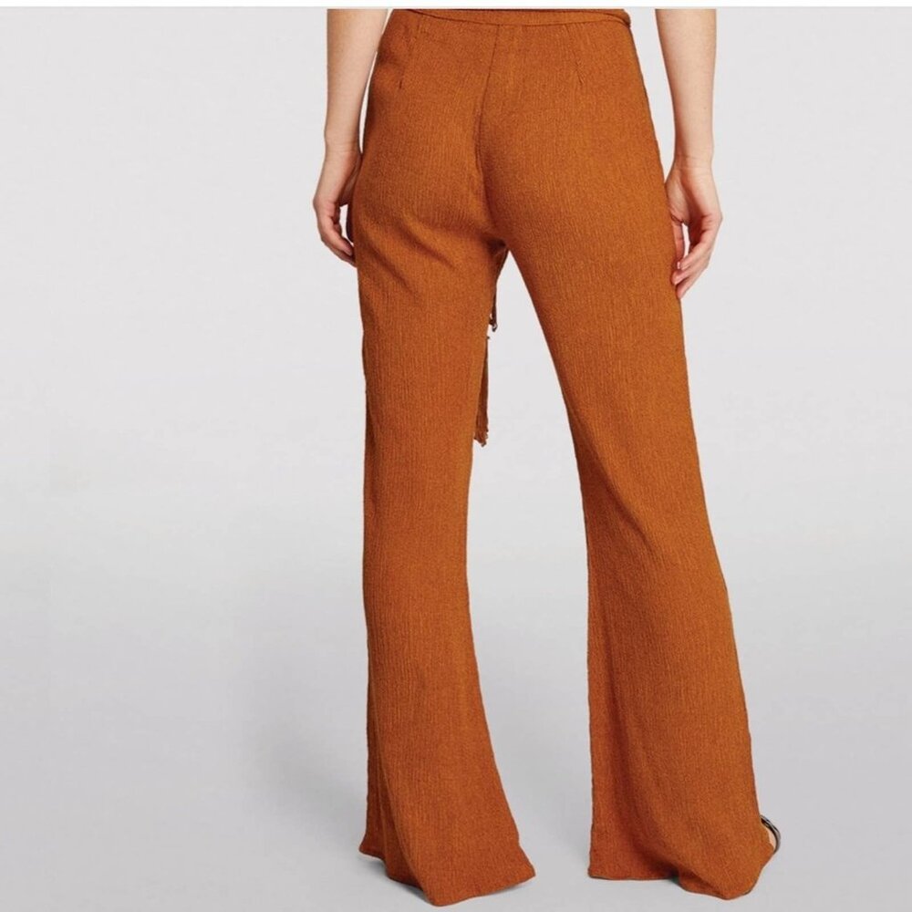 Savannah Morrow Vea Pant in Papaya Size Small NWT - Picture 2 of 5